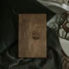 book shaped wooden box